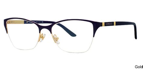 versace prescription glasses frames|versace semi rimless glasses.